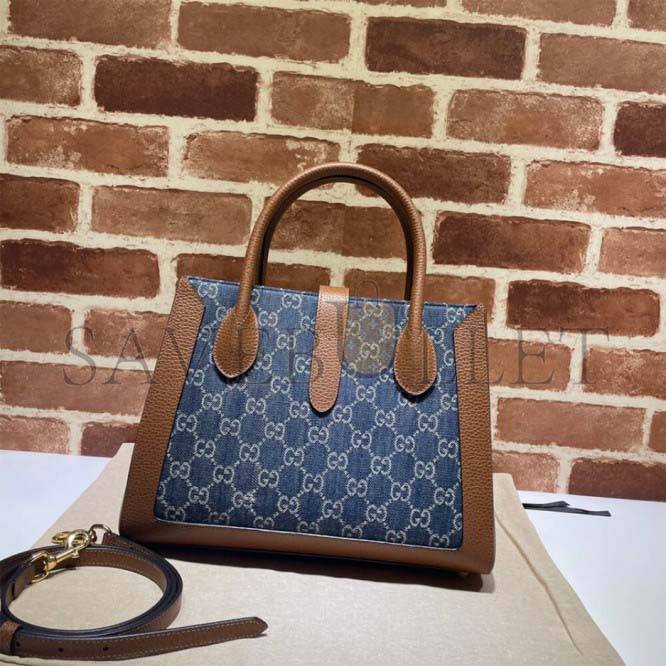 GUCCI JACKIE 1961 MEDIUM TOTE BAG 649016    (30*24*12cm)